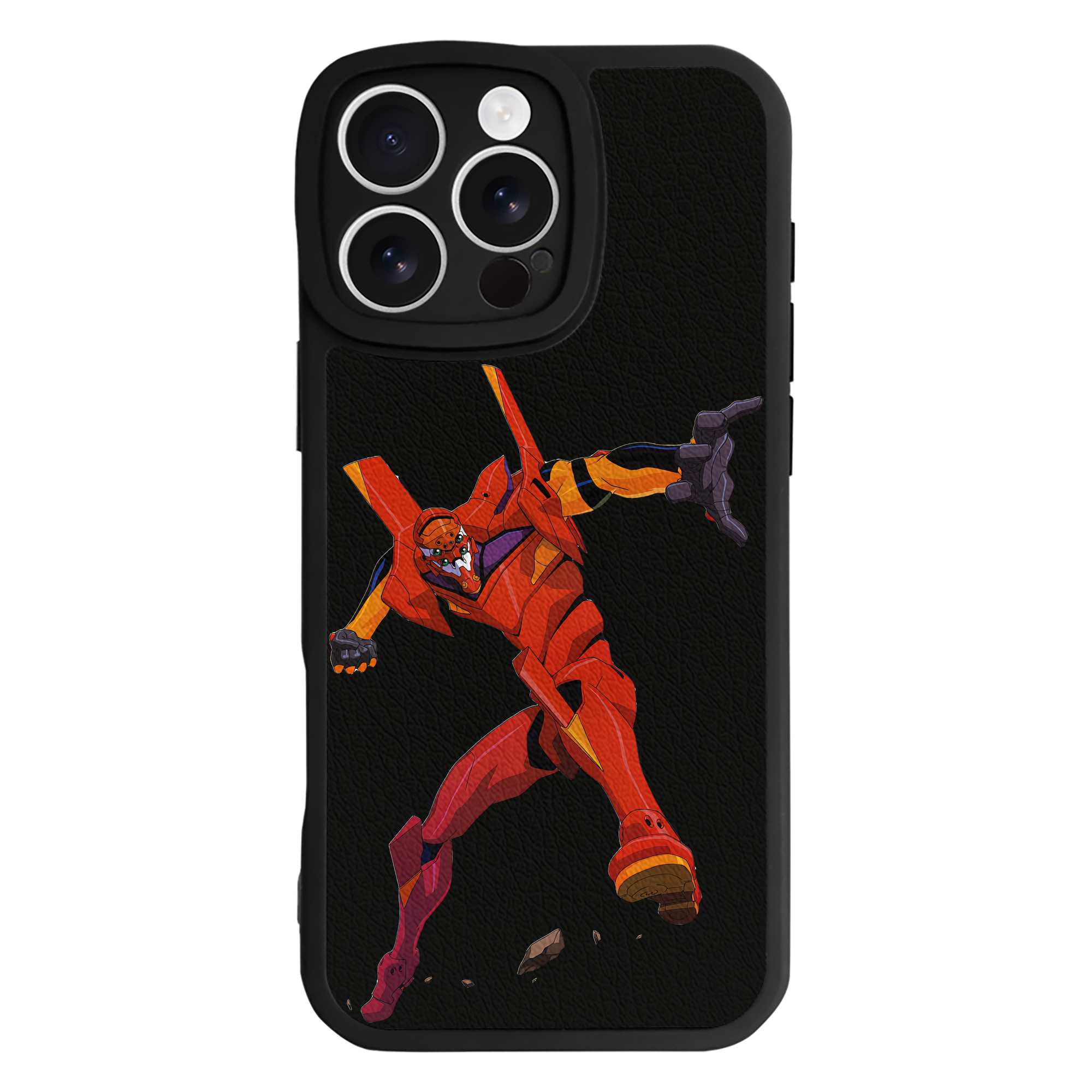 （画像用） EVA 新世紀エヴァンゲリオン 【iPhone 16シリーズ対応】シリコンスマホケース（レザー調） 材質：シリコン